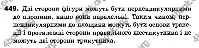 Відповіді Геометрія 10 клас Бурда. ГДЗ