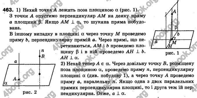 Відповіді Геометрія 10 клас Бурда. ГДЗ