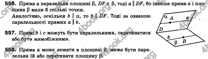 Відповіді Геометрія 10 клас Бурда. ГДЗ