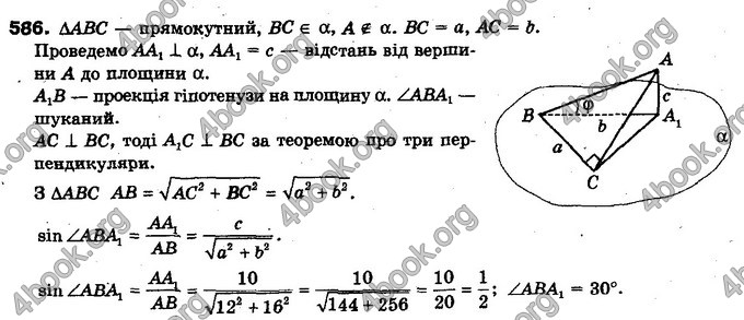 Відповіді Геометрія 10 клас Бурда. ГДЗ