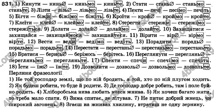 Відповіді Українська мова 10 клас Плющ. ГДЗ