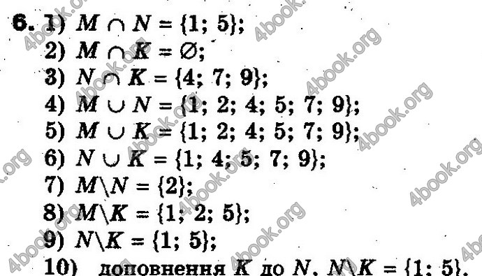 Відповіді Алгебра 10 клас Нелін. Акад. рівень. ГДЗ