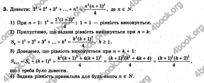 Відповіді Алгебра 10 клас Нелін. Акад. рівень. ГДЗ