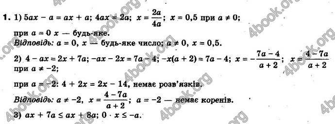 Відповіді Алгебра 10 клас Нелін. Акад. рівень. ГДЗ