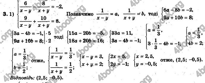 Відповіді Алгебра 10 клас Нелін. Проф. ГДЗ