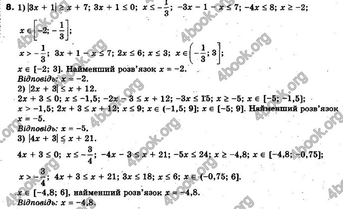 Відповіді Алгебра 10 клас Нелін. Проф. ГДЗ