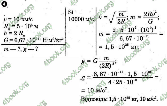 Відповіді Зошит Фізика 10 клас Божинова (Академ). ГДЗ