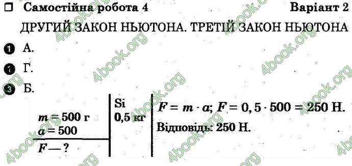 Відповіді Зошит Фізика 10 клас Божинова (Академ). ГДЗ