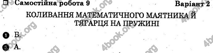 Відповіді Зошит Фізика 10 клас Божинова (Академ). ГДЗ