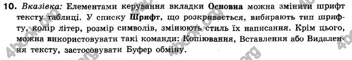 Відповіді Інформатика 10 клас Ривкінд (Акад). ГДЗ