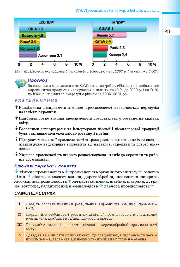 Географія 10 клас Пестушко