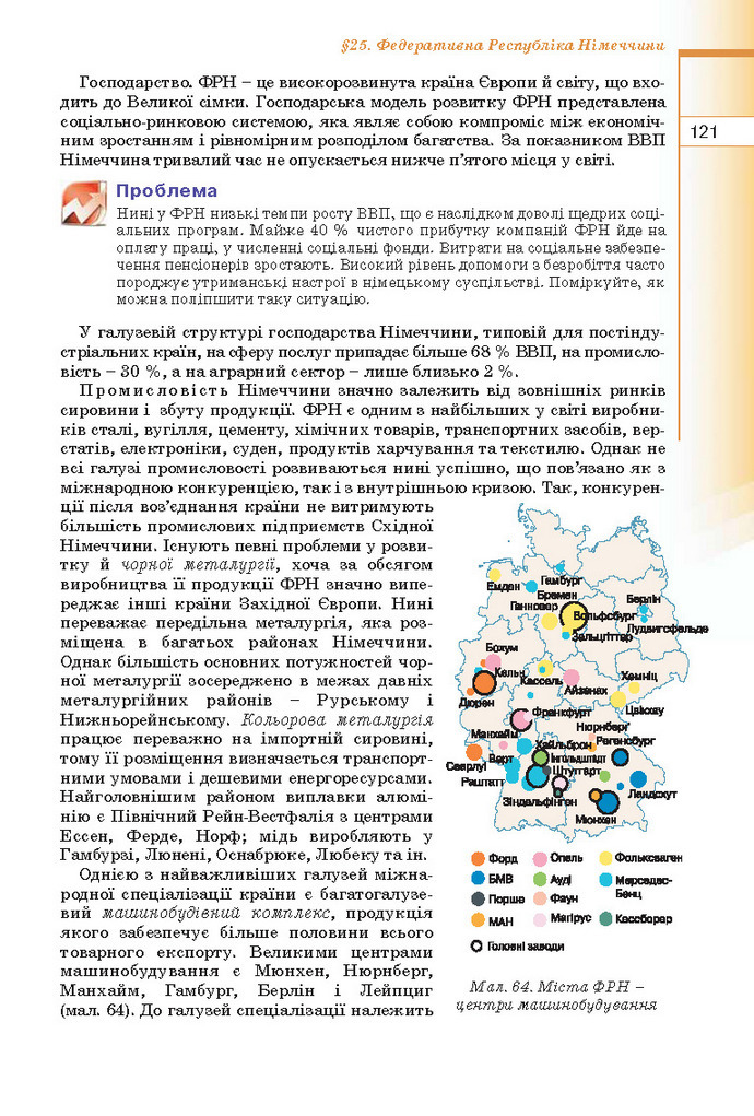 Географія 10 клас Пестушко