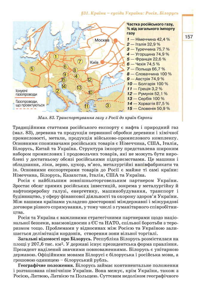 Географія 10 клас Пестушко