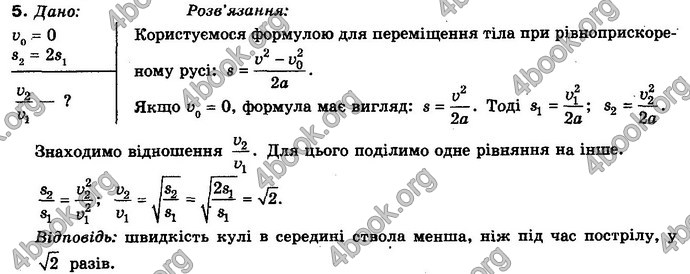 Відповіді Фізика 10 клас Засєкіна. ГДЗ