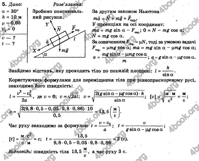 Відповіді Фізика 10 клас Засєкіна. ГДЗ