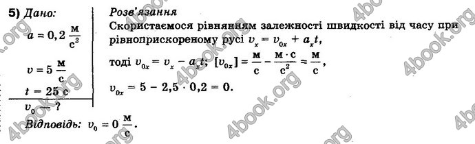 Відповіді Фізика 10 клас Бар’яхтар. ГДЗ