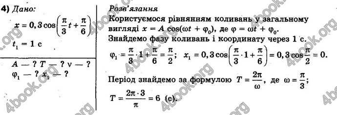 Відповіді Фізика 10 клас Бар’яхтар. ГДЗ