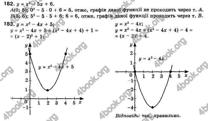 Відповіді Математика 10 клас Бевз. ГДЗ