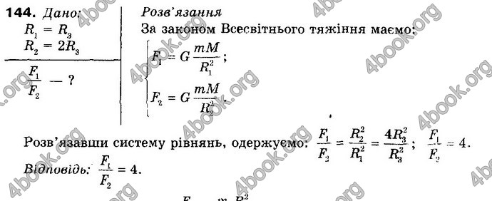 Відповіді Фізика 10 клас Сиротюк. ГДЗ