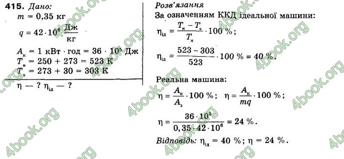 Відповіді Фізика 10 клас Сиротюк. ГДЗ