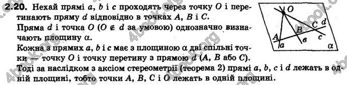 Відповіді Геометрія 10 клас Біляніна. ГДЗ