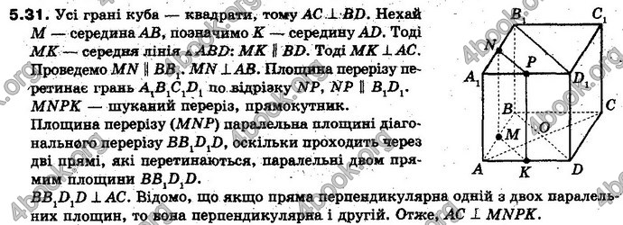 Відповіді Геометрія 10 клас Біляніна. ГДЗ