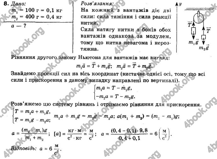 Відповіді Фізика 10 клас Генденштейн. ГДЗ