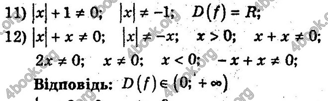 Відповіді Збірник Алгебра 10 клас Мерзляк. ГДЗ
