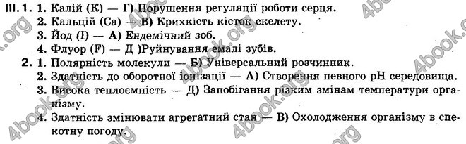 Відповіді Біологія 10 клас Балан. ГДЗ