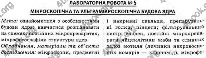 Відповіді Біологія 10 клас Балан. ГДЗ