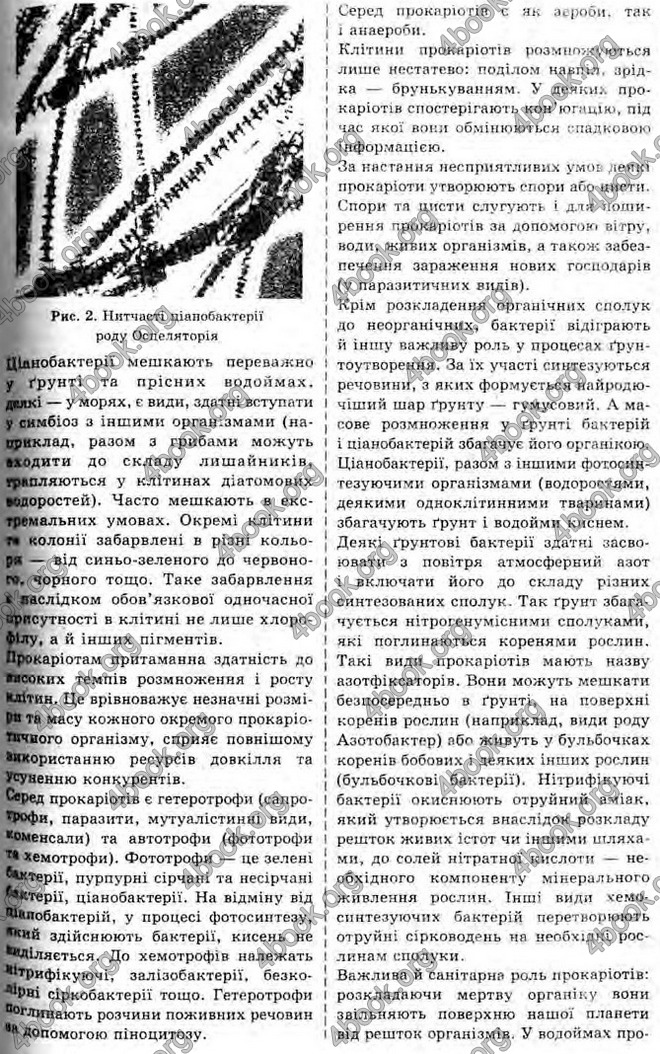 Відповіді Біологія 10 клас Балан. ГДЗ