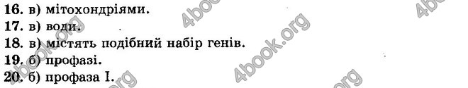 Відповіді Біологія 10 клас Тагліна. ГДЗ