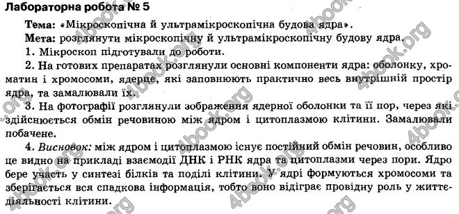 Відповіді Біологія 10 клас Тагліна. ГДЗ