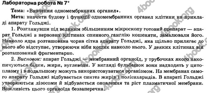 Відповіді Біологія 10 клас Тагліна. ГДЗ