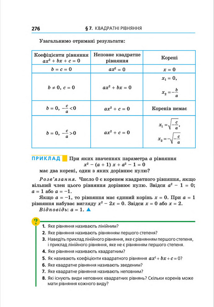 Підручник Алгебра 8 клас Мерзляк поглиблений