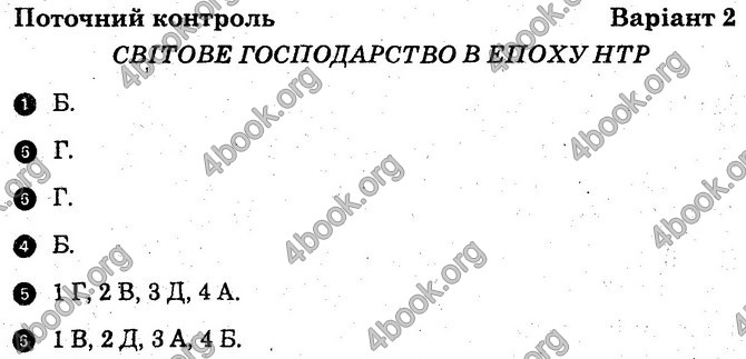 Відповіді зошит Географія 10 клас Вовк. ГДЗ