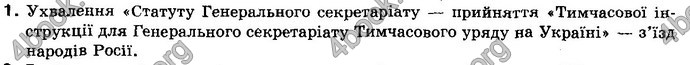 Відповіді Історія України 10 клас Реєнт. ГДЗ