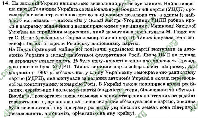 Відповіді Історія України 10 клас Реєнт. ГДЗ