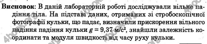 Відповіді Лабораторні Фізика 10 клас Божинова (Станд). ГДЗ