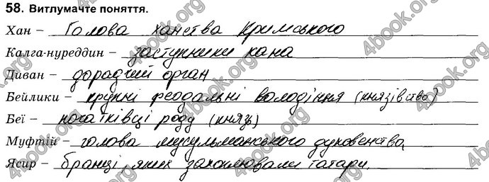 Відповіді Зошит Історія України 8 клас Власов. ГДЗ