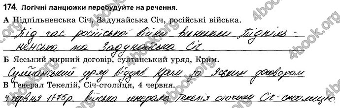 Відповіді Зошит Історія України 8 клас Власов. ГДЗ