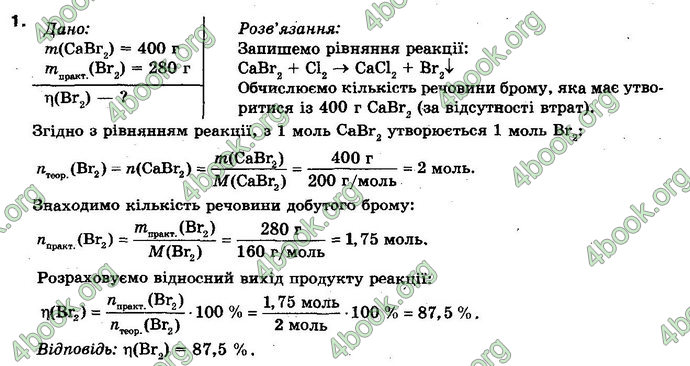 Відповіді Хімія 10 клас Попель. ГДЗ