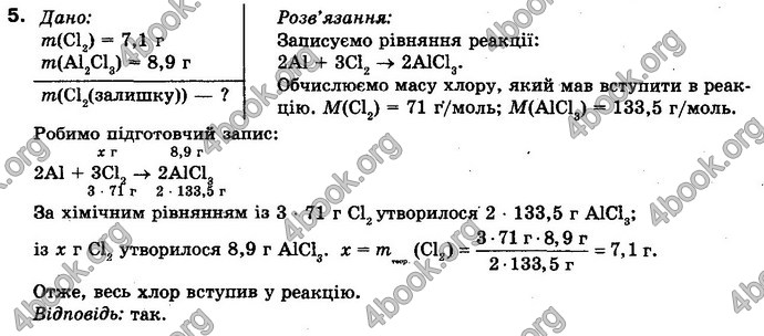 Відповіді Хімія 10 клас Попель. ГДЗ