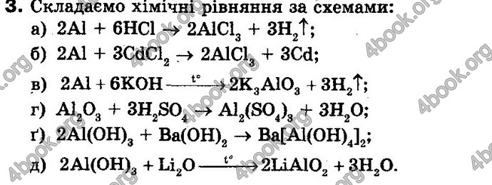 Відповіді Хімія 10 клас Попель. ГДЗ