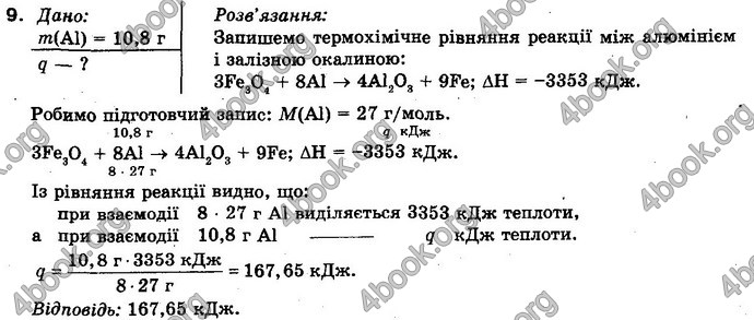 Відповіді Хімія 10 клас Попель. ГДЗ