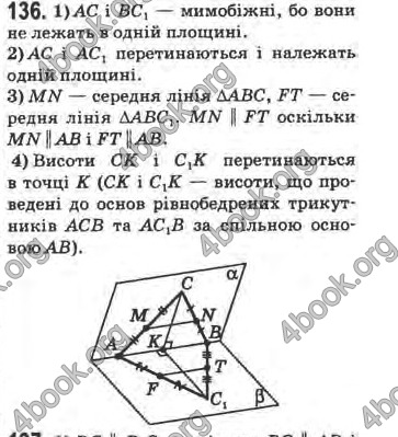 Відповіді Математика 10 клас Афанасьєва. ГДЗ