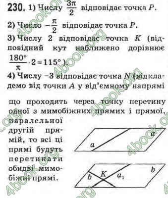 Відповіді Математика 10 клас Афанасьєва. ГДЗ