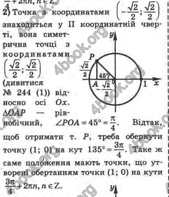 Відповіді Математика 10 клас Афанасьєва. ГДЗ