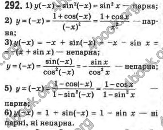 Відповіді Математика 10 клас Афанасьєва. ГДЗ