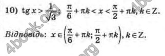 Відповіді Математика 10 клас Афанасьєва. ГДЗ